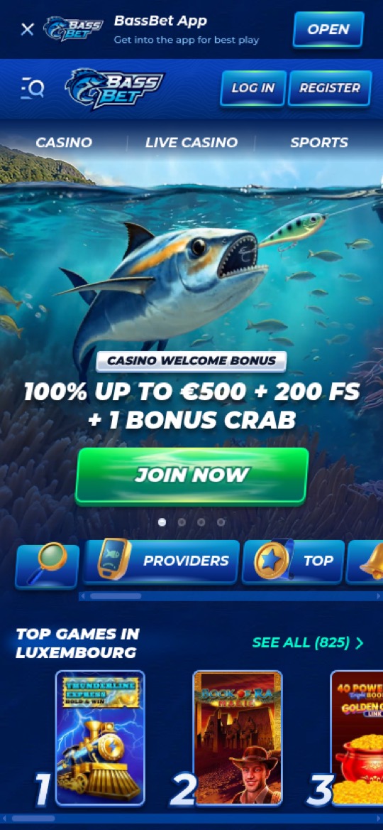 Bassbet — on mobile