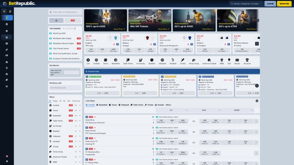 BetRepublic — sportsbook