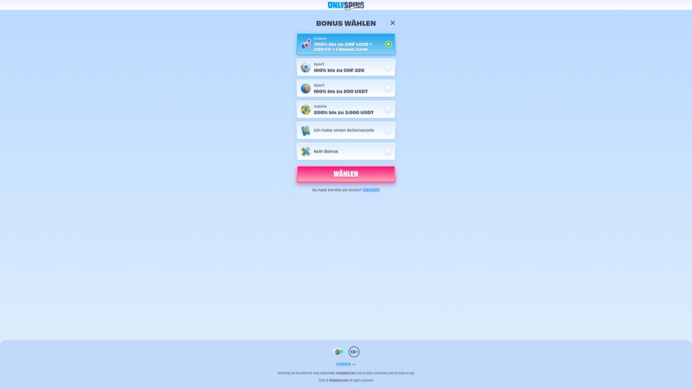 OnlySpins — sportsbook
